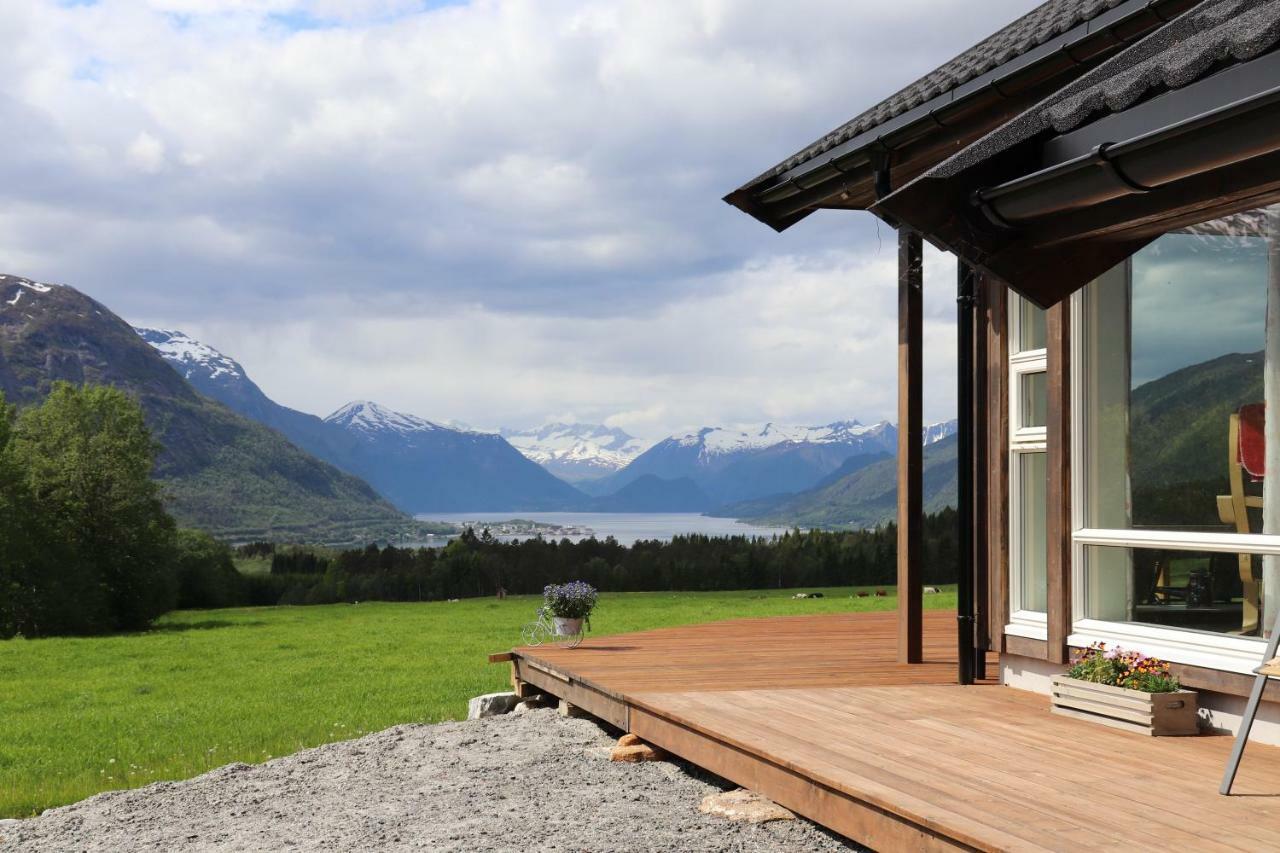 Heinali Hytta Villa Isfjorden Ngoại thất bức ảnh